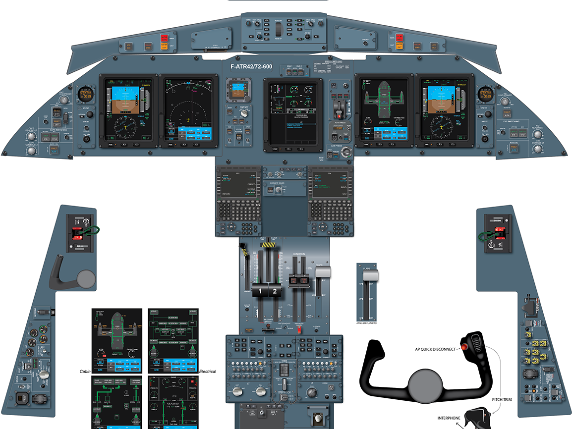 plane cockpit controls